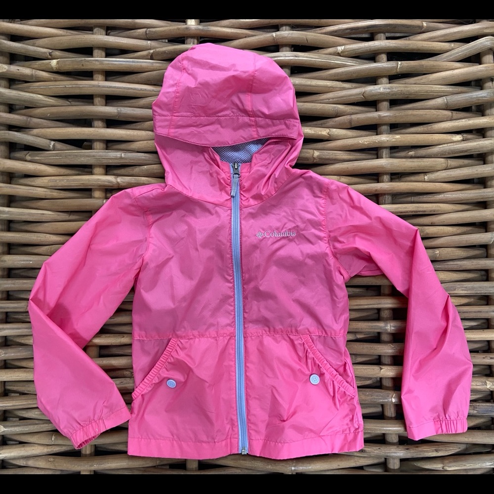 Columbia girls’ windbreaker jacket size 6
